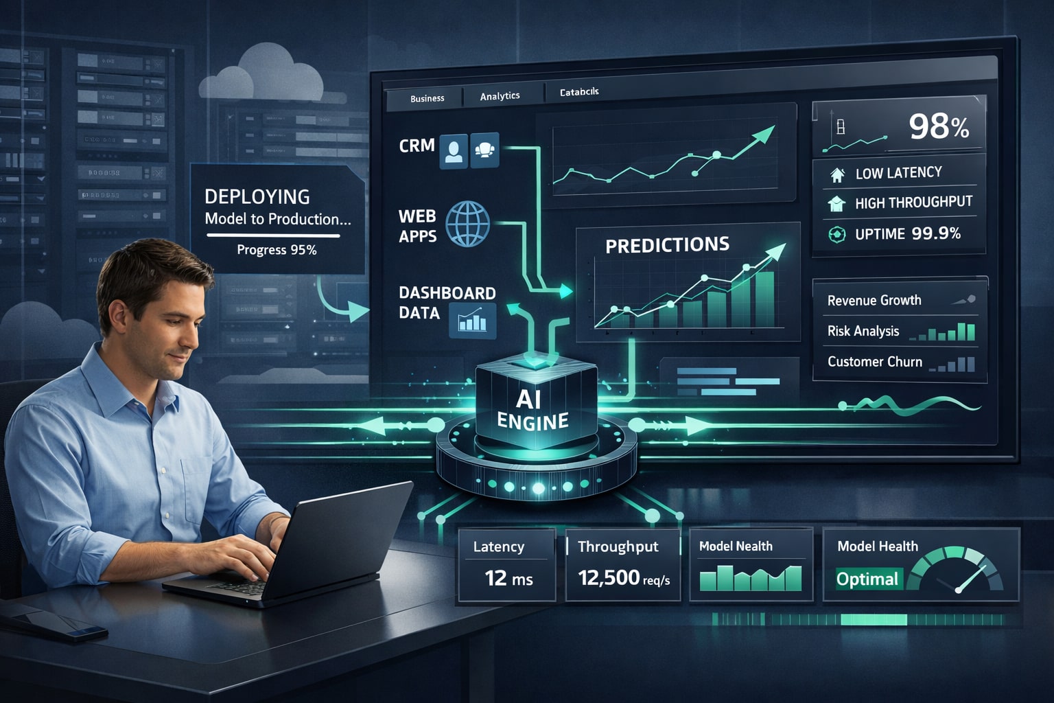 AI Model Deployment with Auto-Scaling & Real-Time Monitoring – Expert Needed!