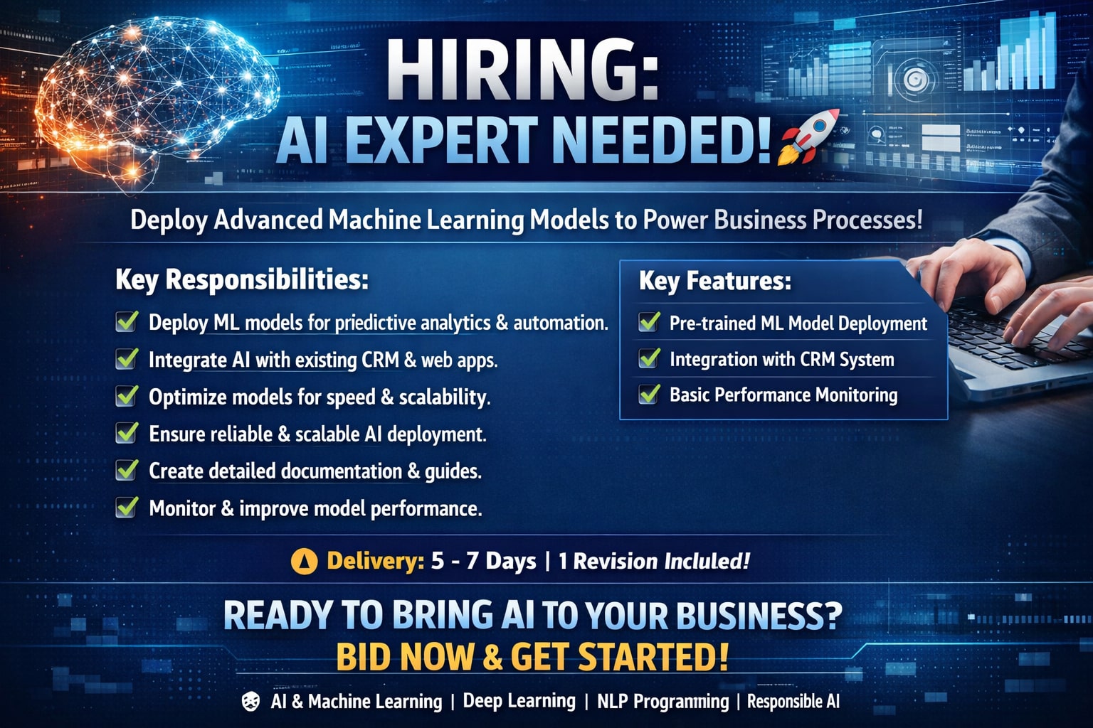 Deploy AI Models to Streamline Your Business Operations and Drive Insights